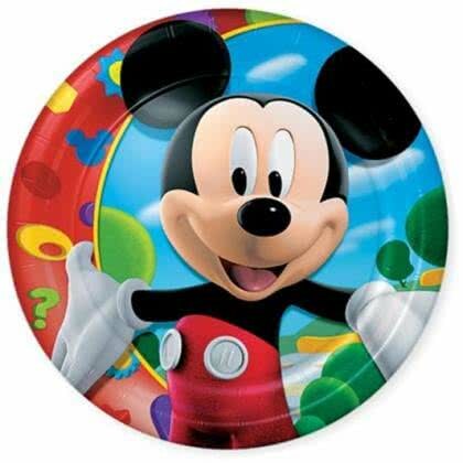 Mickey Mouse Clubhouse Large Paper Plates (Pack of 8)