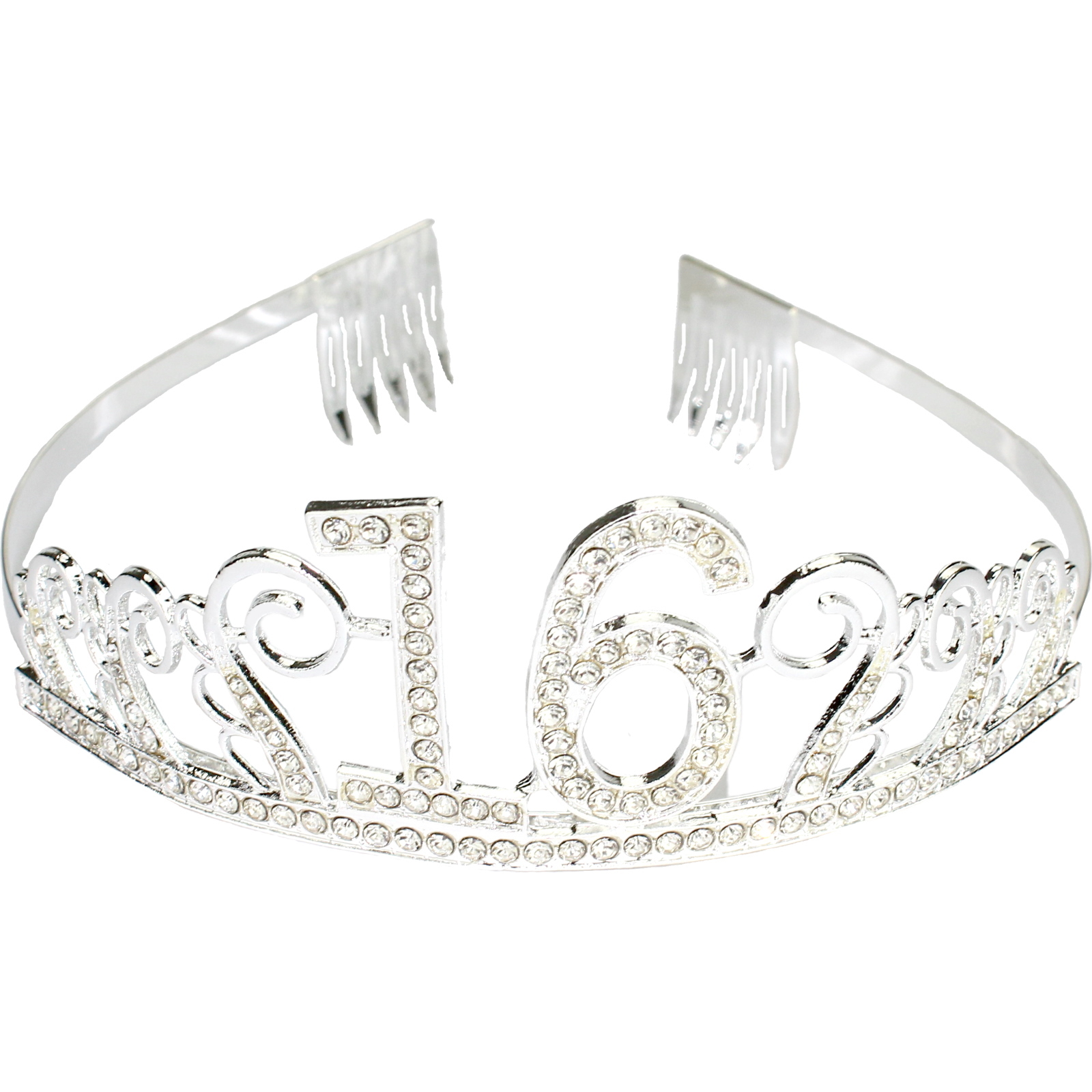 Silver 16th Tiara