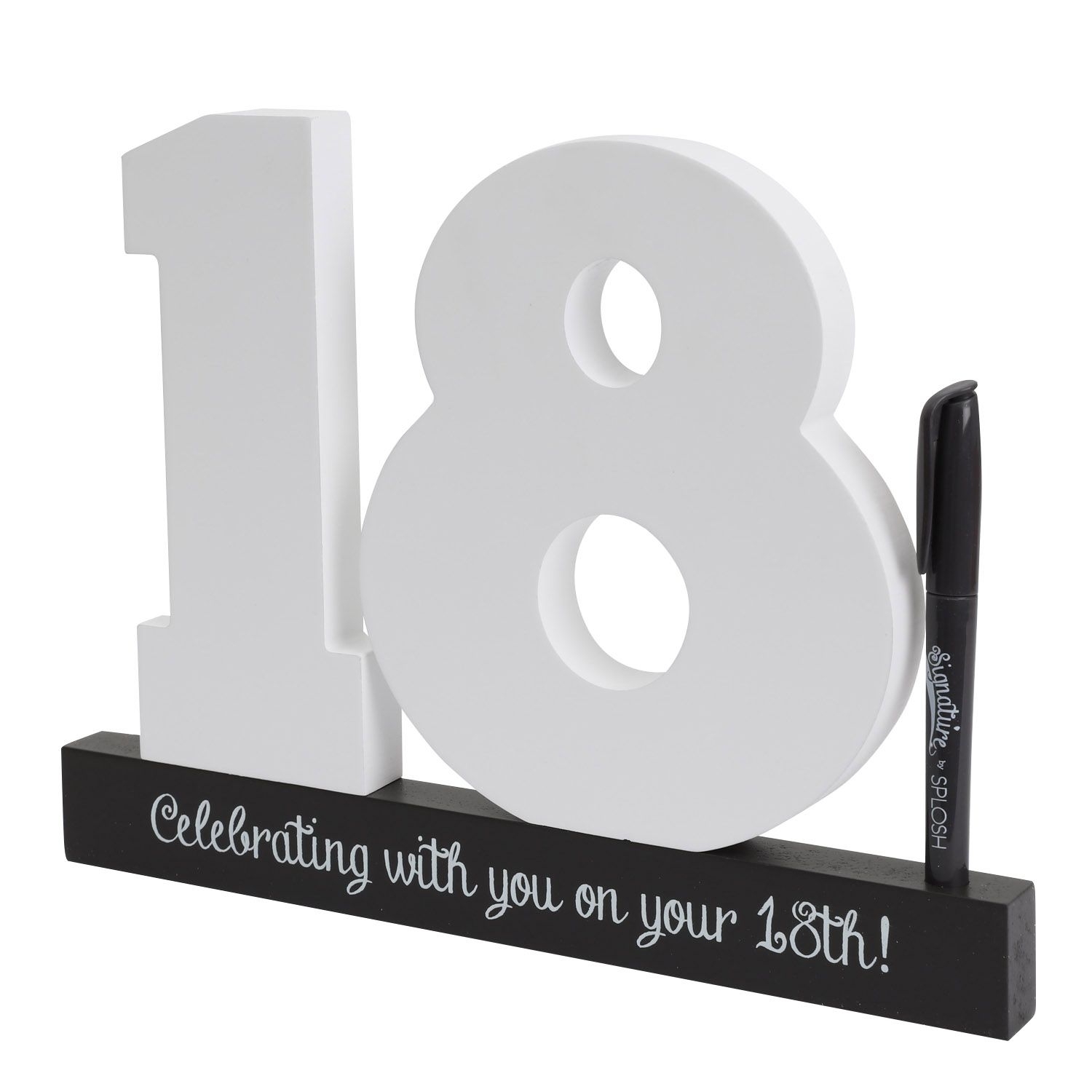 18th Birthday Signature Number