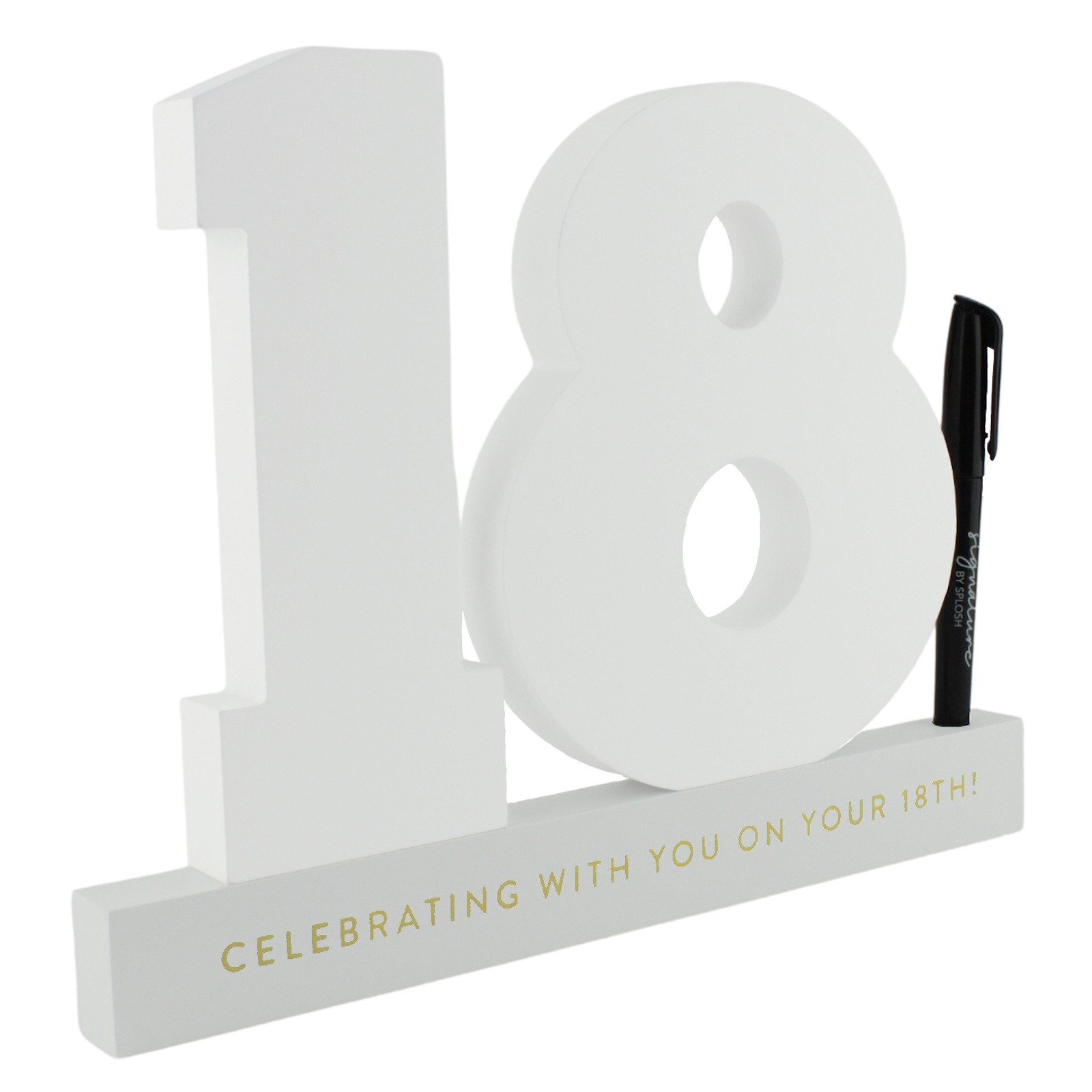 18th Birthday Signature Number