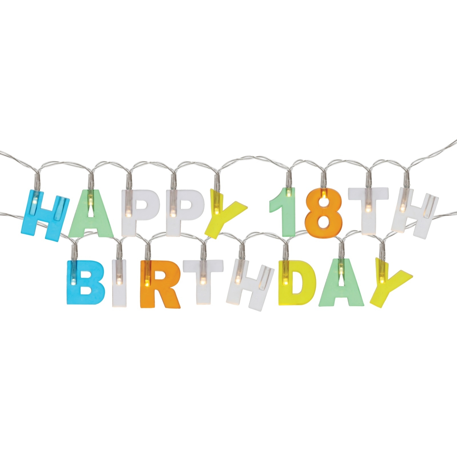 Happy 18th Birthday Party Lights