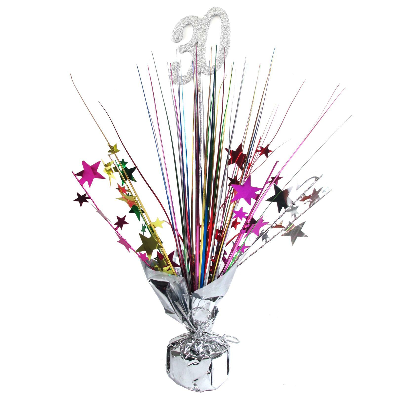 30th Birthday Table Centrepiece