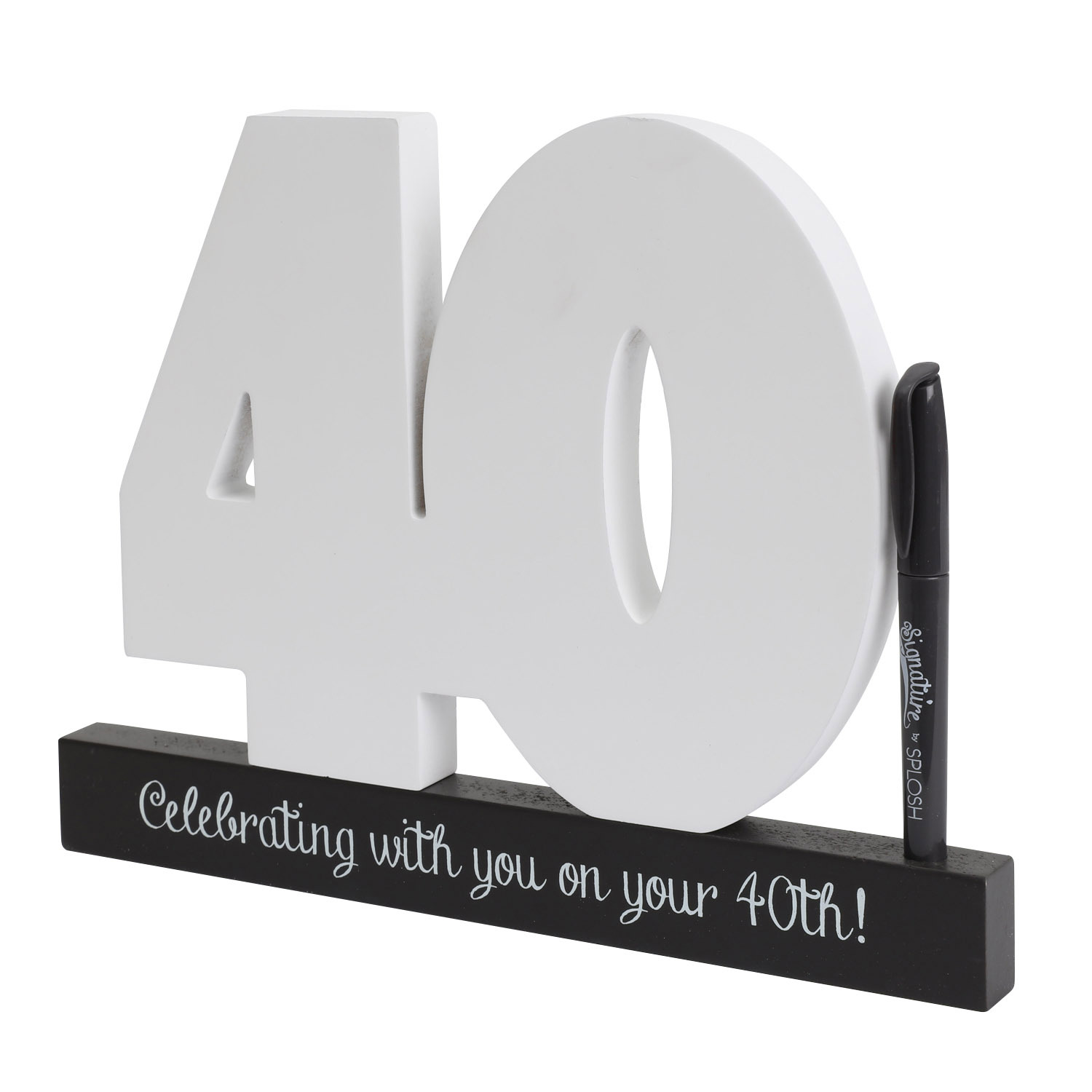 40th Birthday Signature Number