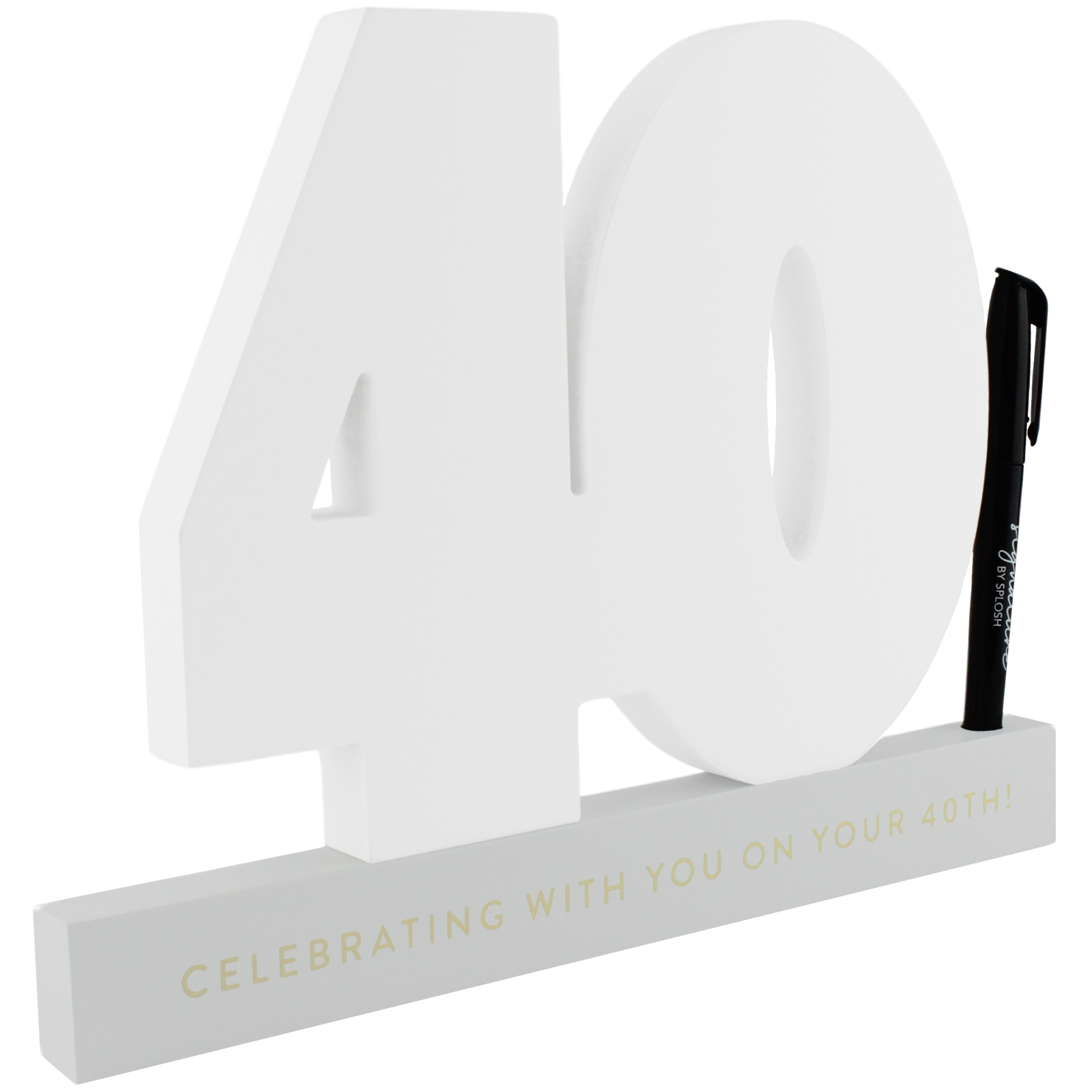 40th Birthday Signature Number