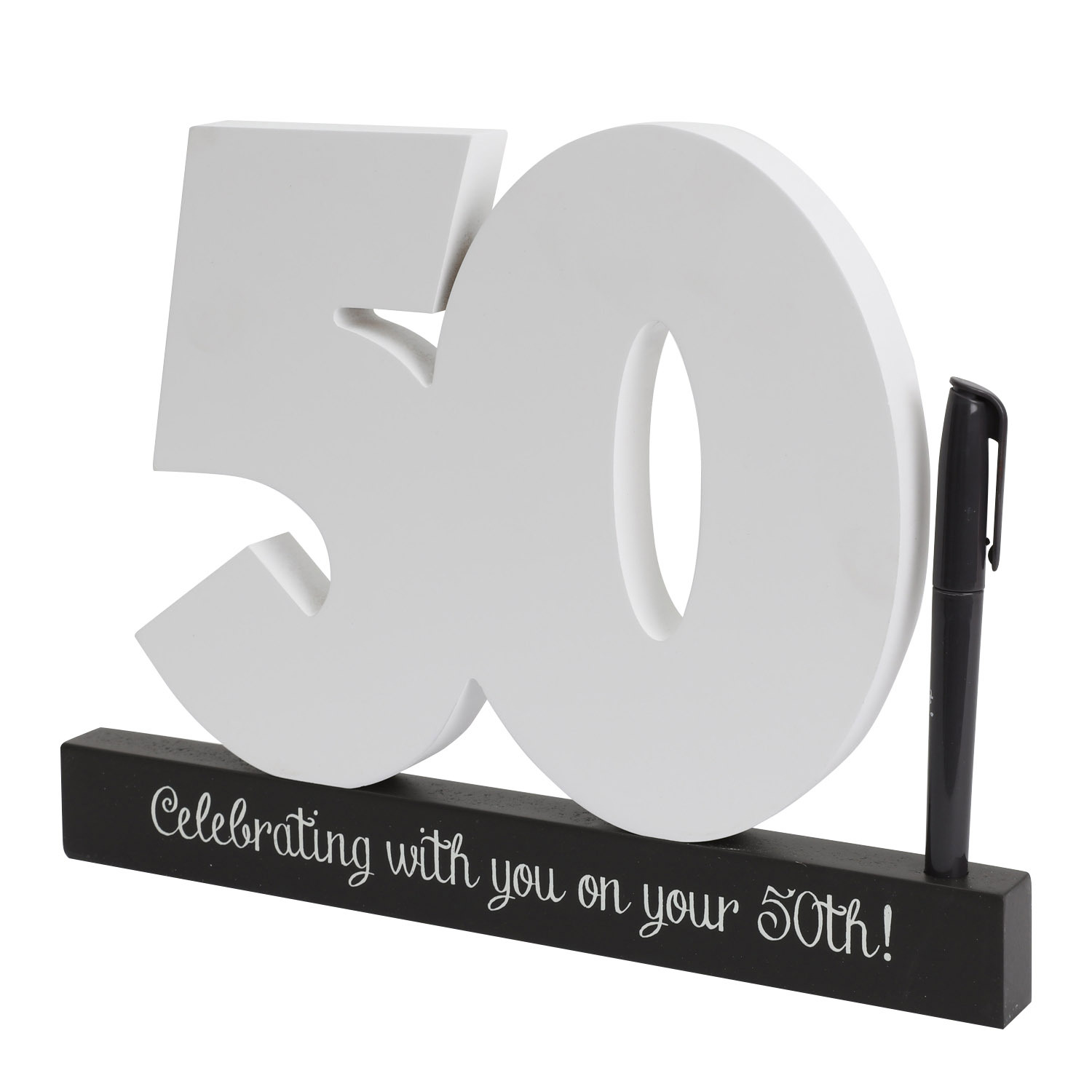 50th Birthday Signature Number