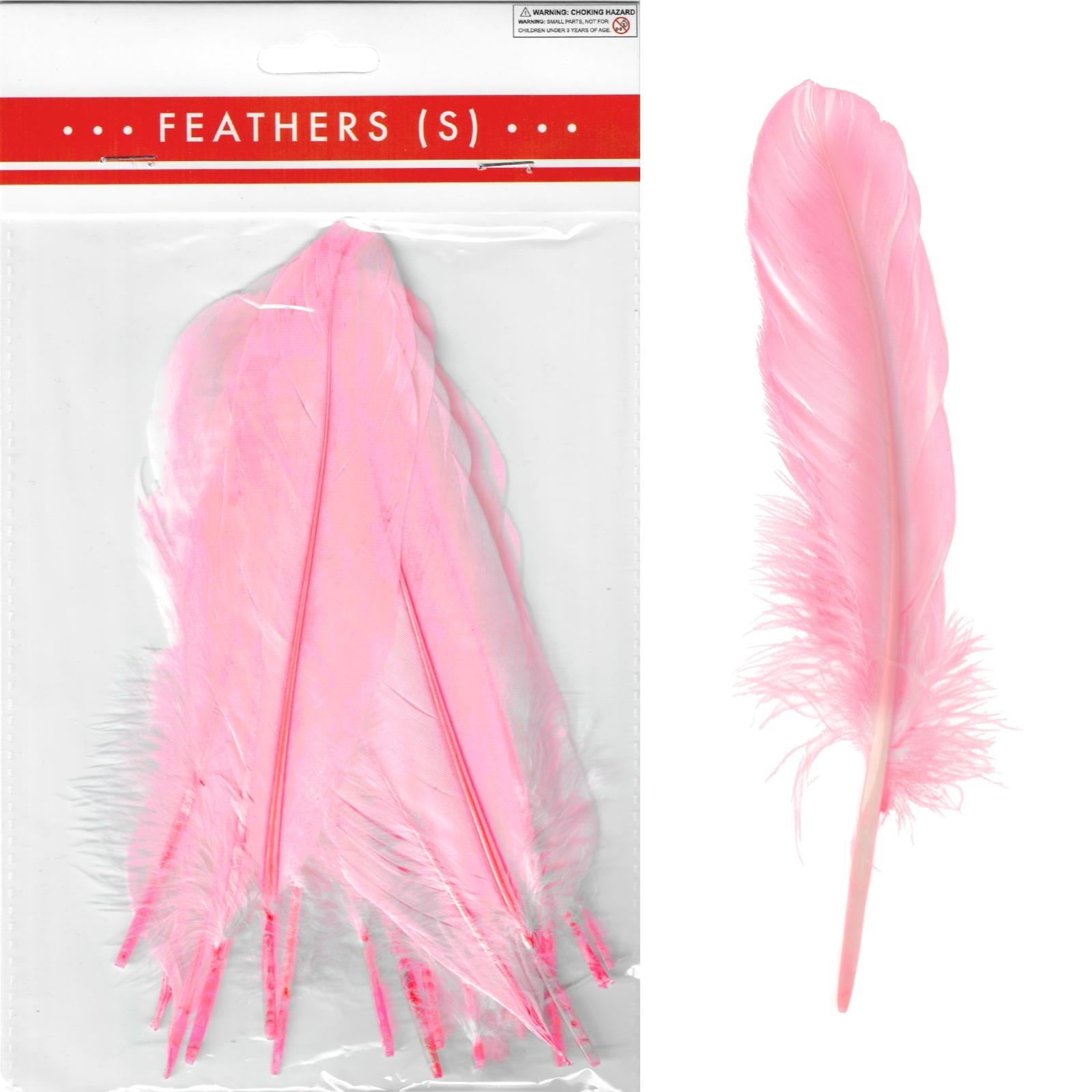 Pink Feathers 17cm
