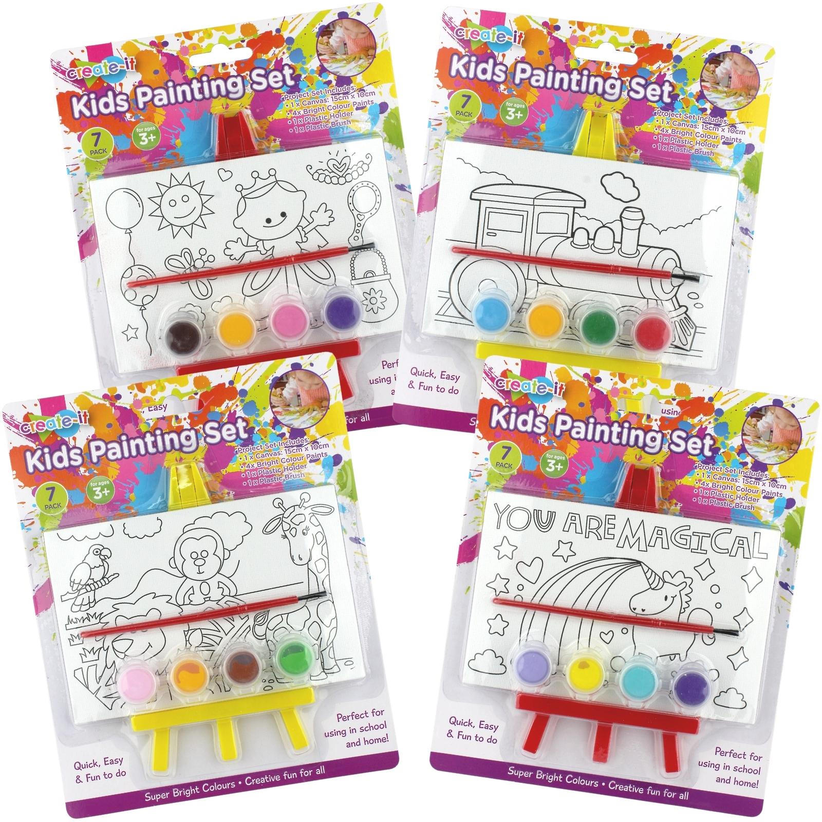 Mini Colour Your Own Canvas (1 Only)