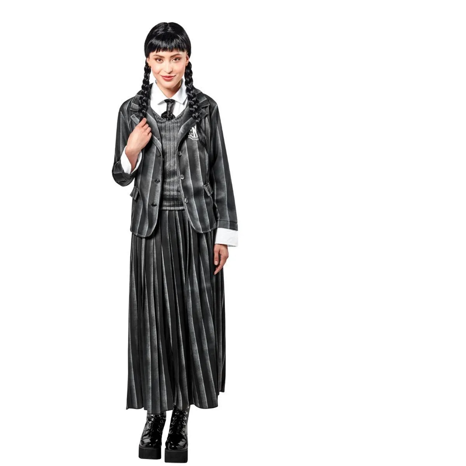 Wednesday Nevermore Academy Black Deluxe Adult Costume