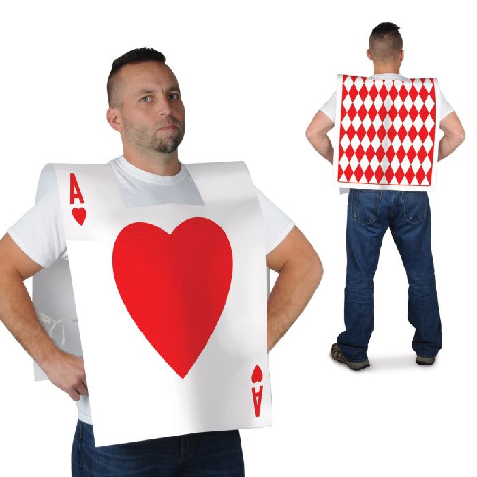 Alice in Wonderland Card Suit Vest