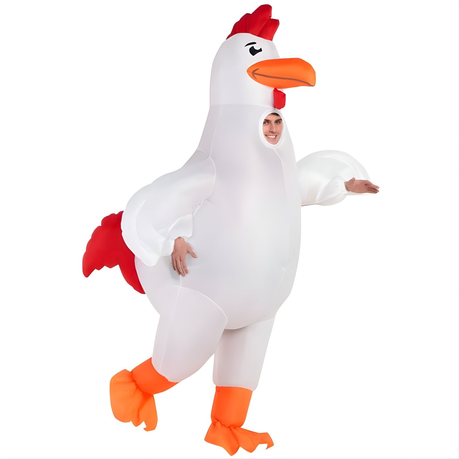 Inflatable Giant Chicken Adult Costume