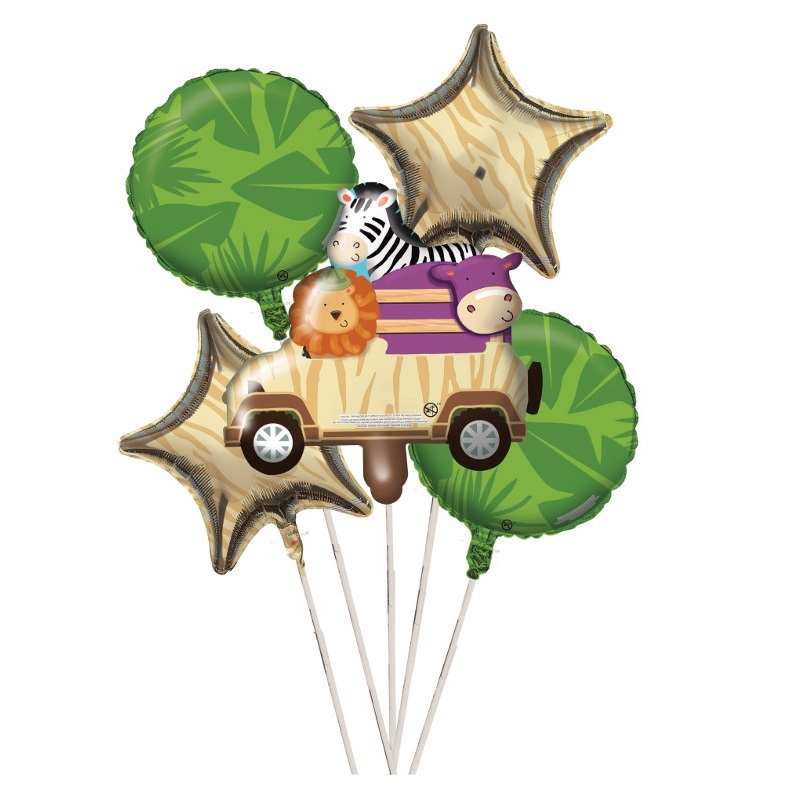 Safari Adventure Helium Balloon Bouquet