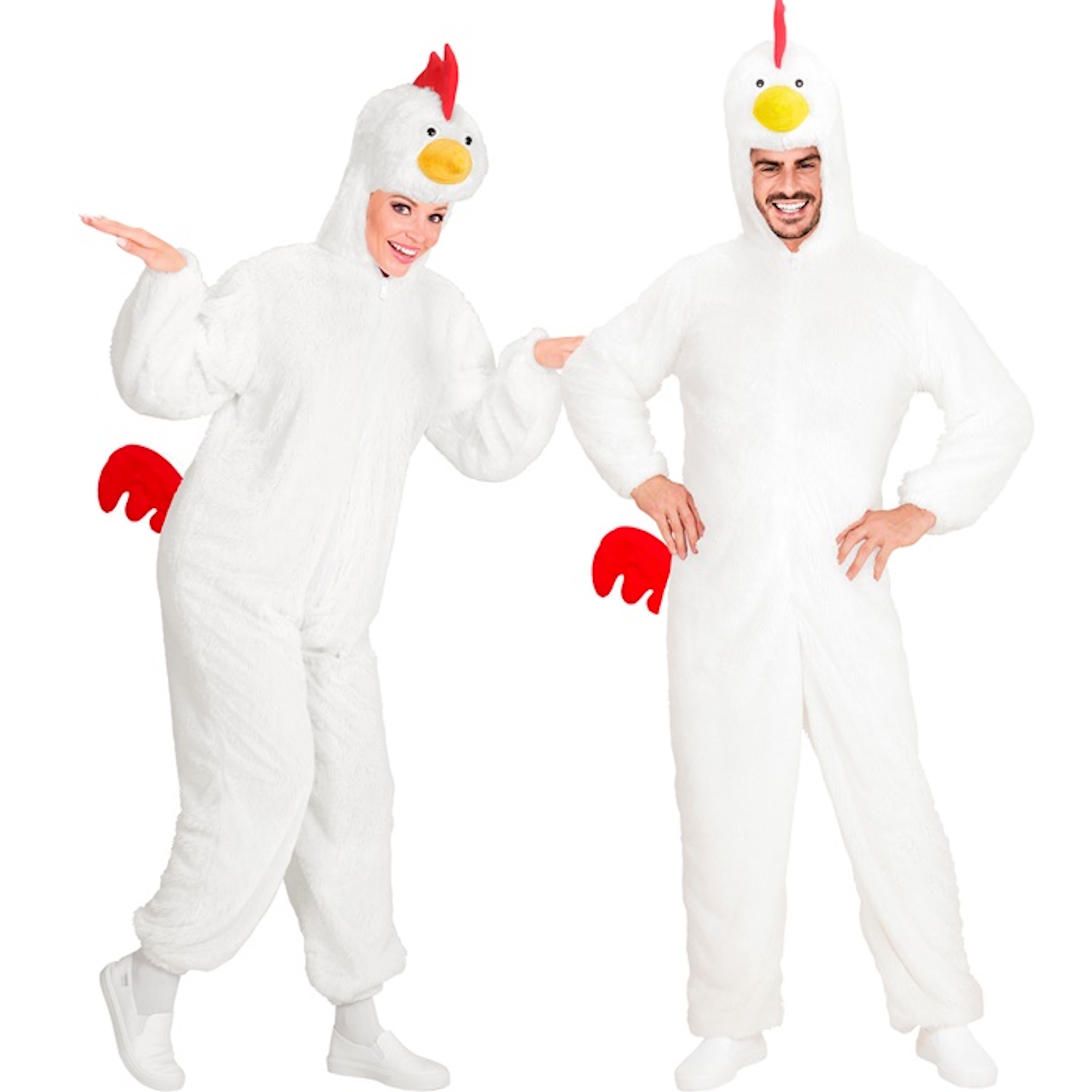 Adult Fluffy Chicken Costume Medium