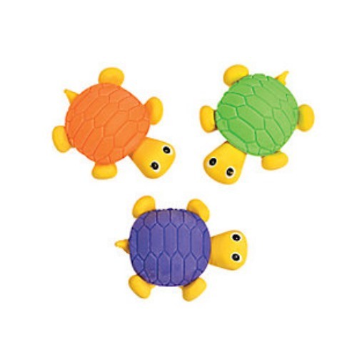 Turtle Erasers (Pack of 12)
