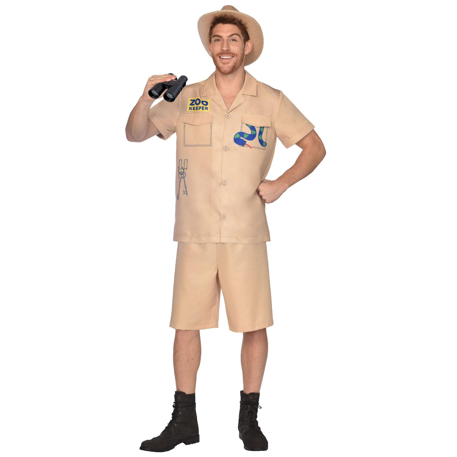 Zoo Keeper Men's Costume
