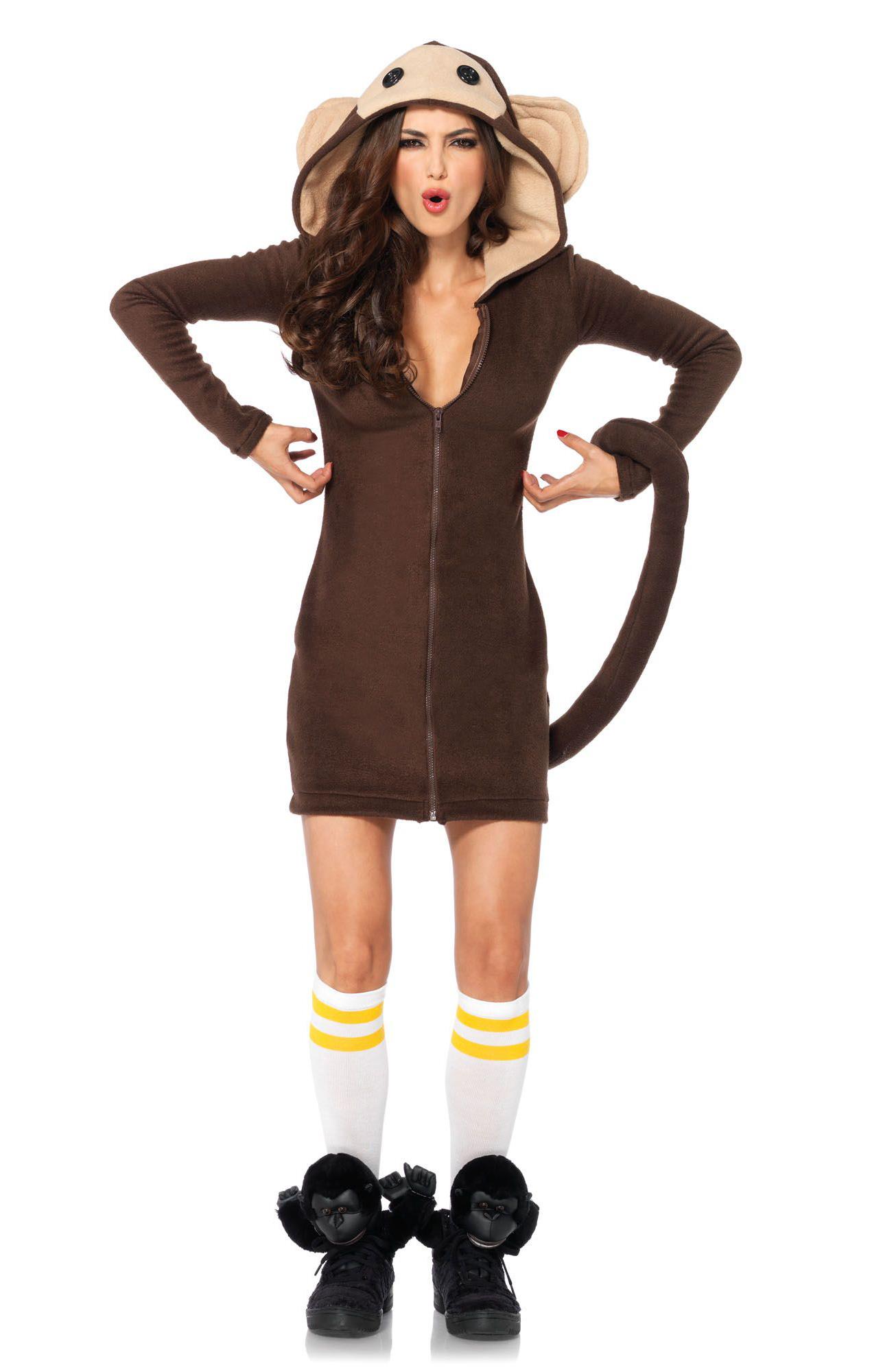 Cozy Monkey Adult Costume