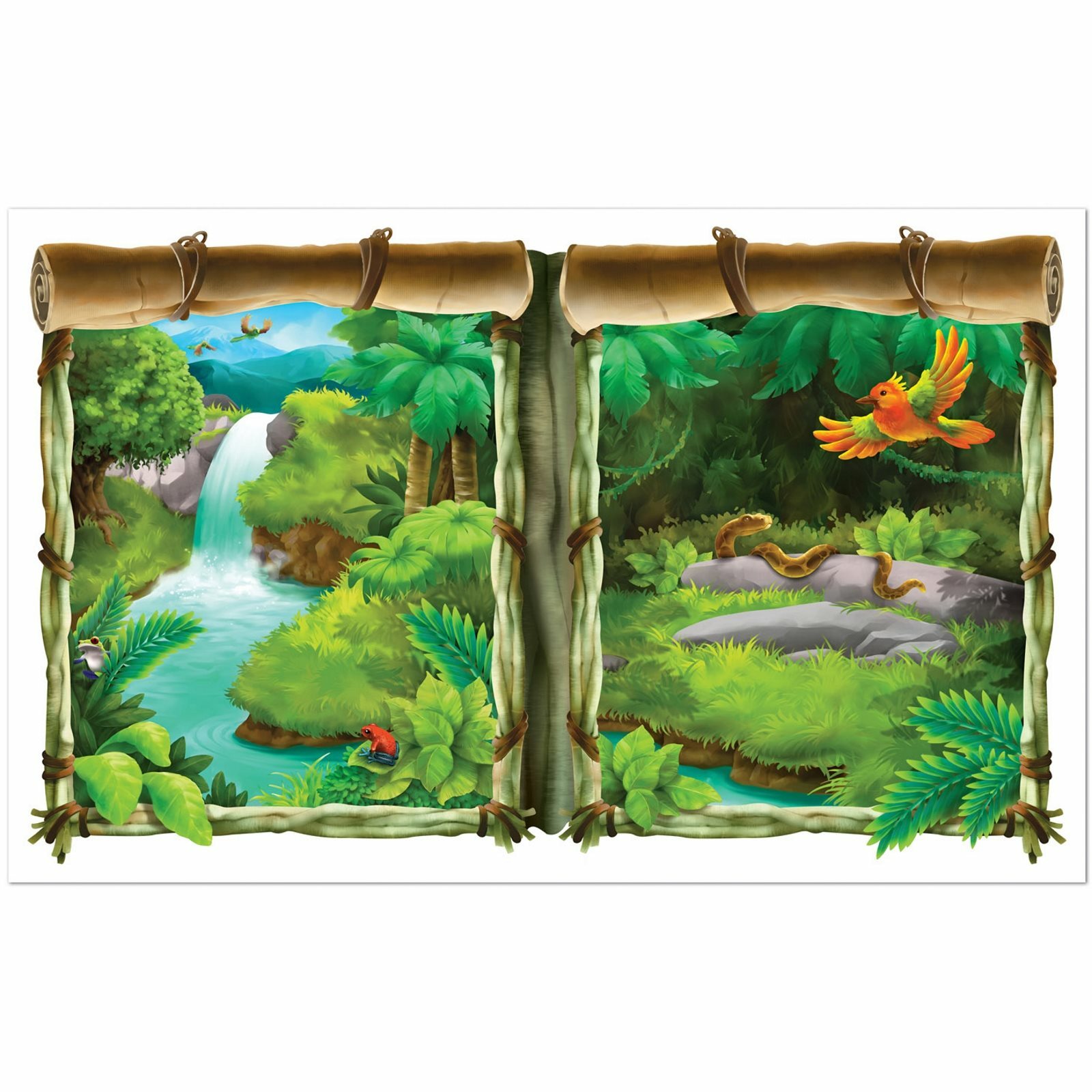 Jungle Window Decoration 