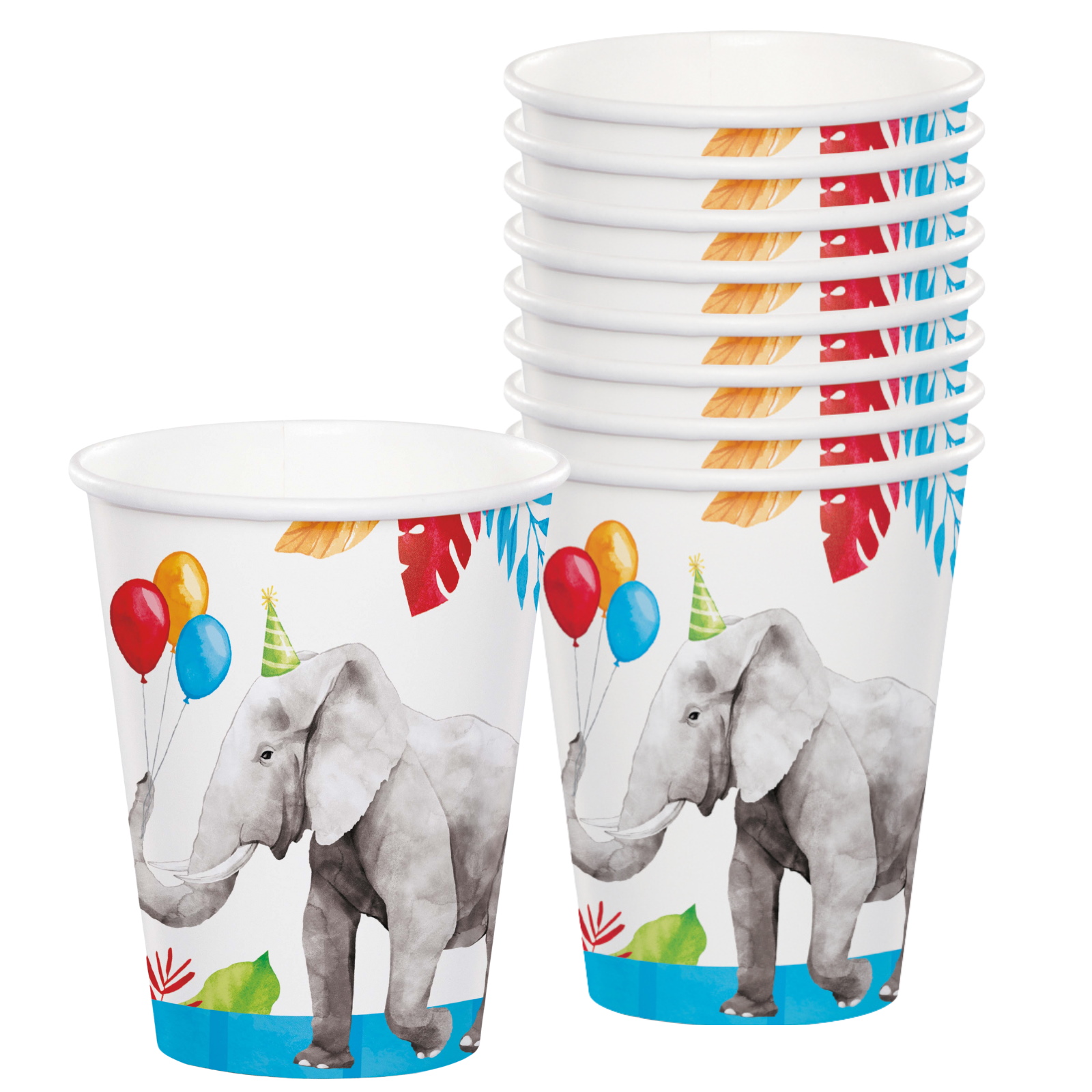 Party Animals Paper Cups (Pack of 8)