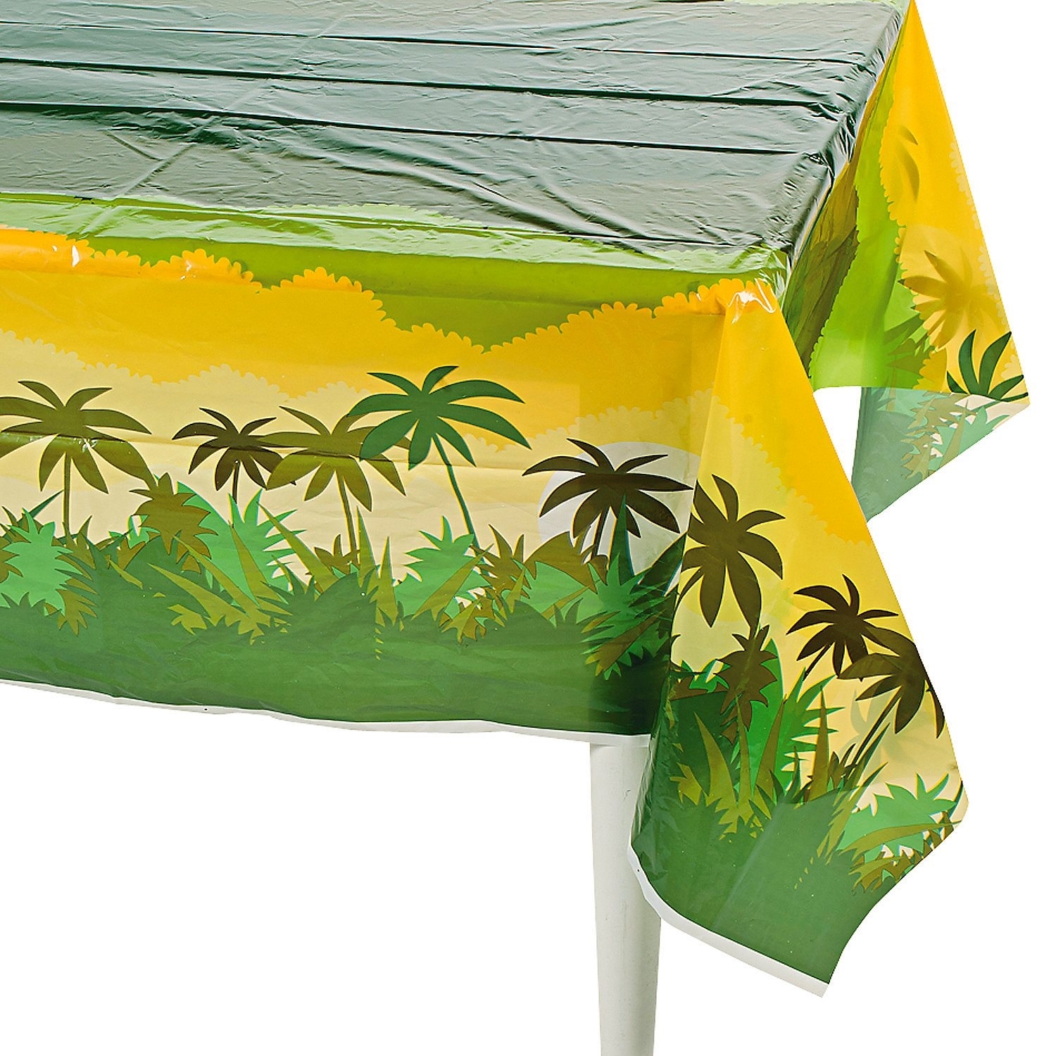 Safari Plastic Tablecloth