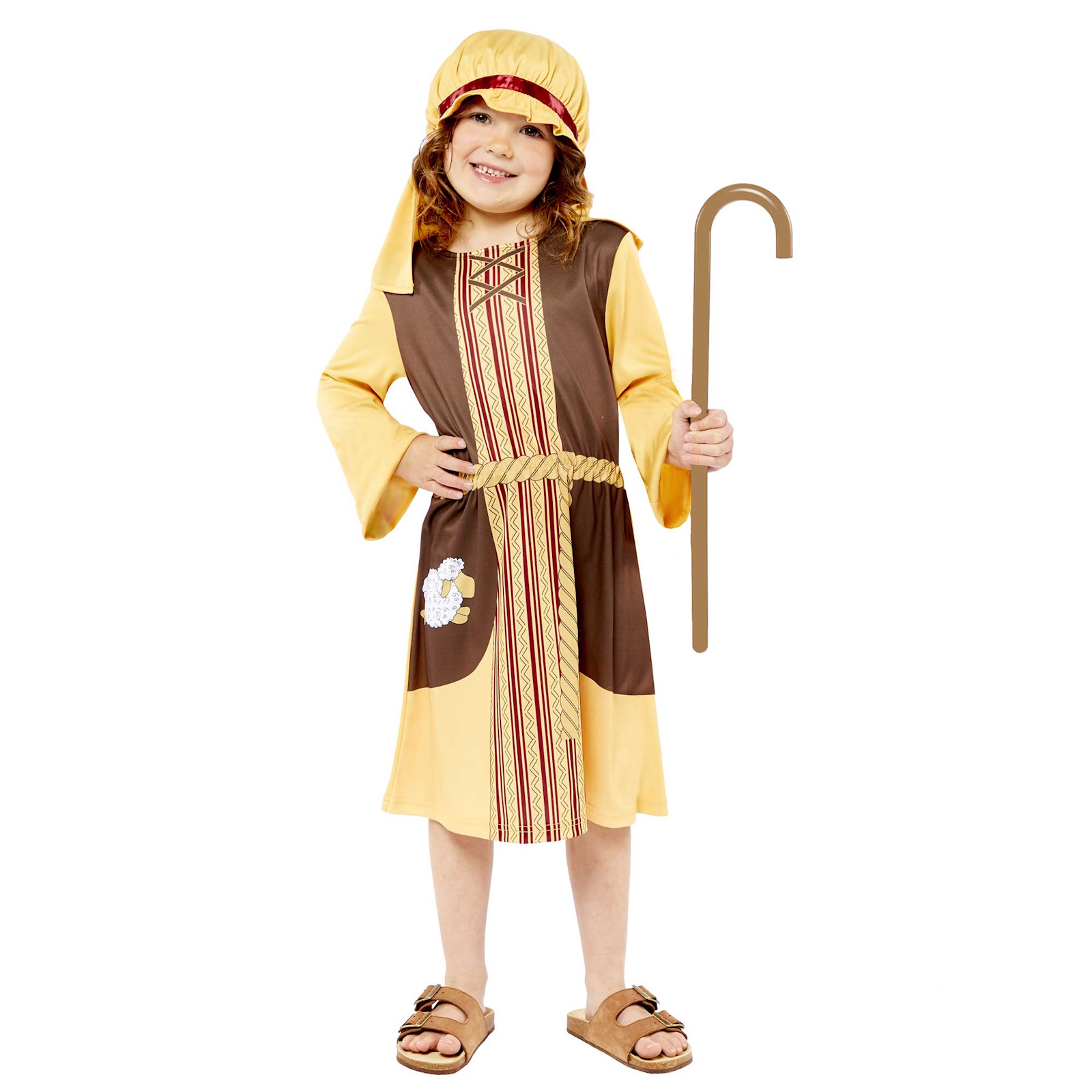 Nativity Shepherd Girls Costume