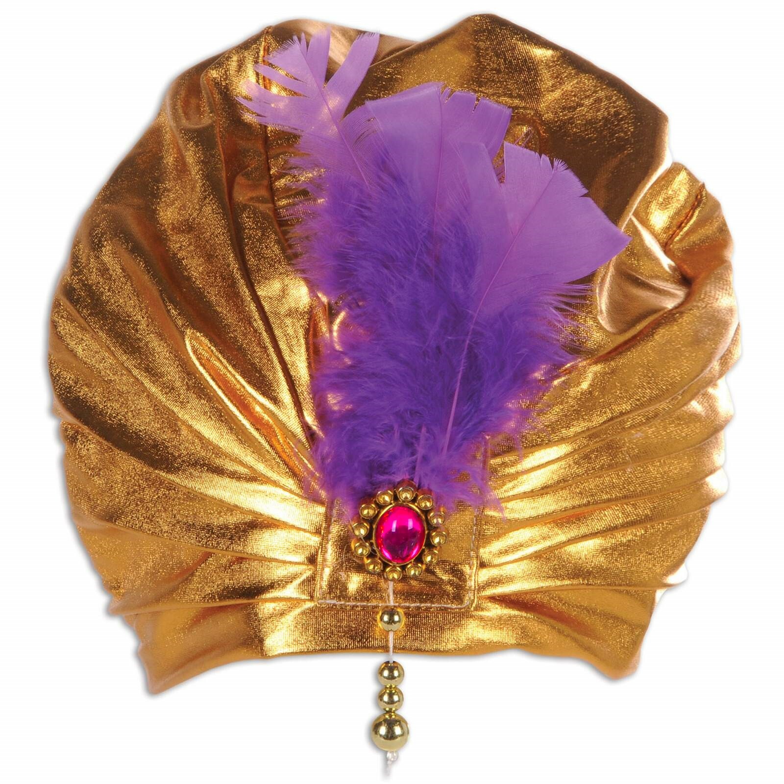 Plush Beaded Sultan's Hat