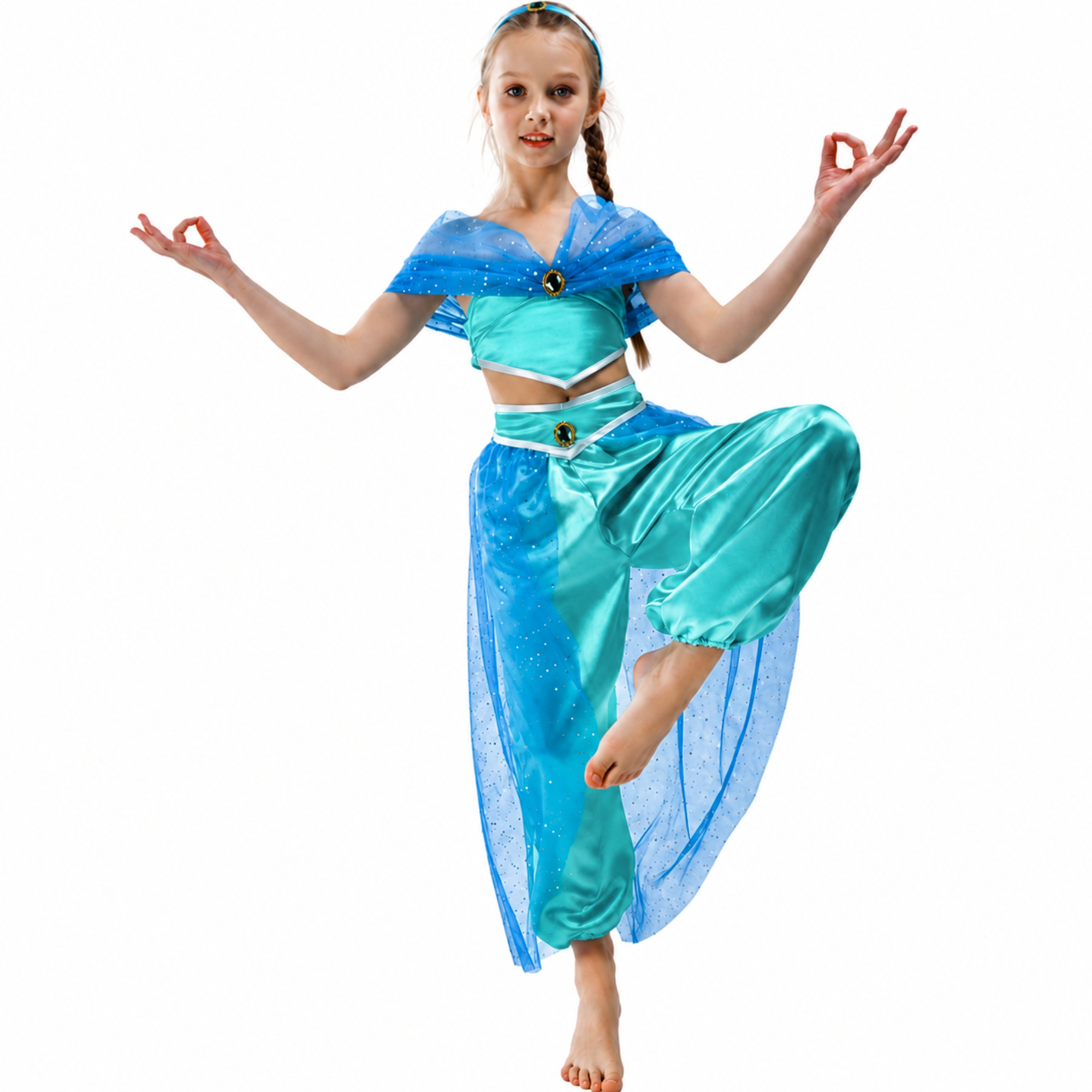Girls Arabian Princess Costume 10-12 Years