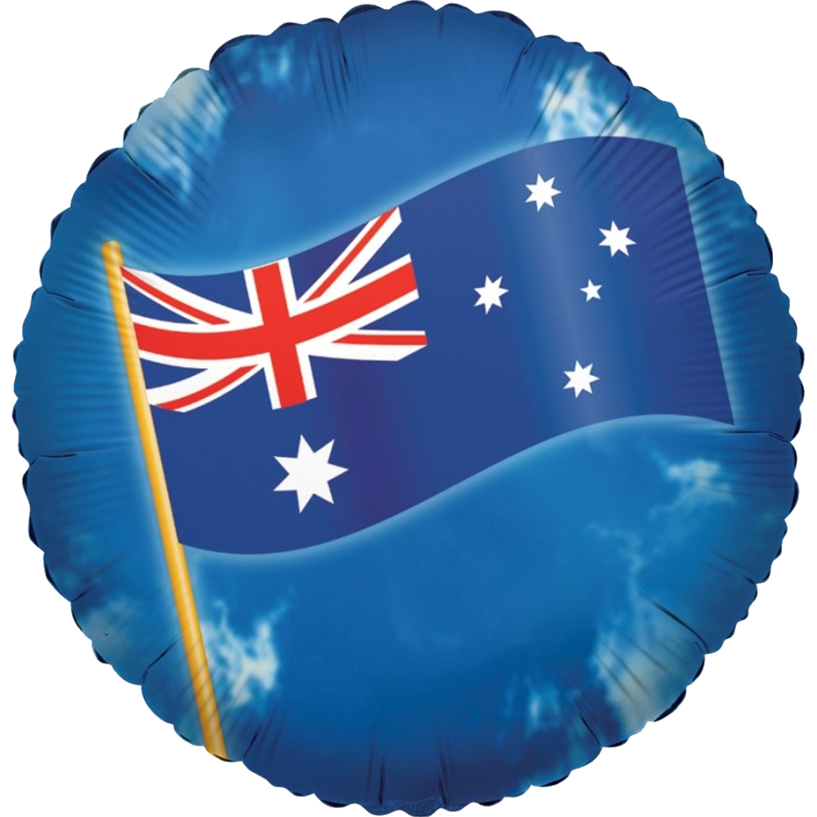 Australian Flag Foil Helium Balloon