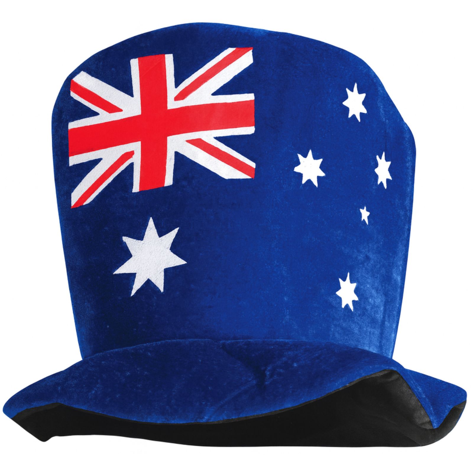 Australian Flag Felt Soft Top Hat 