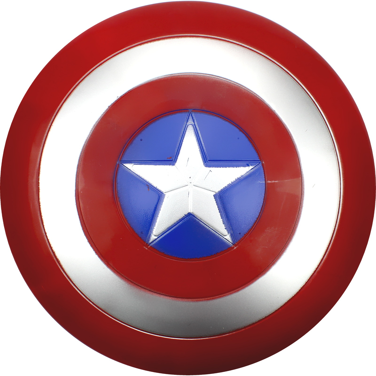 Patriotic Plastic Superhero Shield