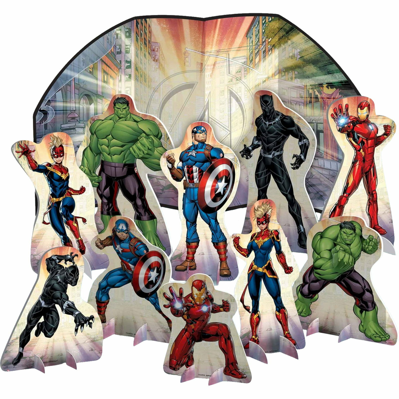 Marvel Avengers Powers Unite Table Decorating Kit
