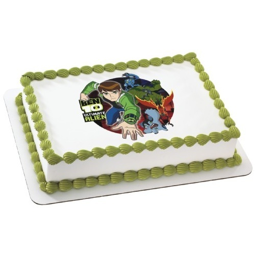 Ben 10 Ultimate Alien Edible Icing Cake Decoration
