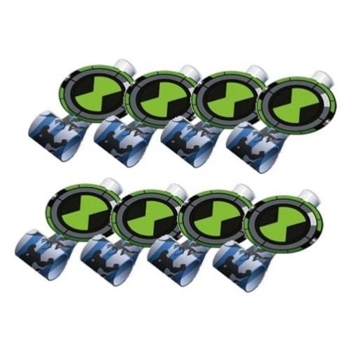 Ben 10 Party Blowers (Pack of 8)