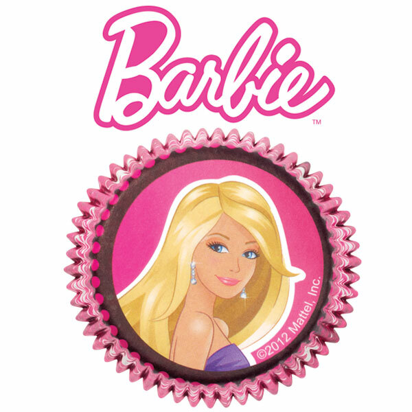 Barbie Baking Cups Patty Pans (Pack of 50)