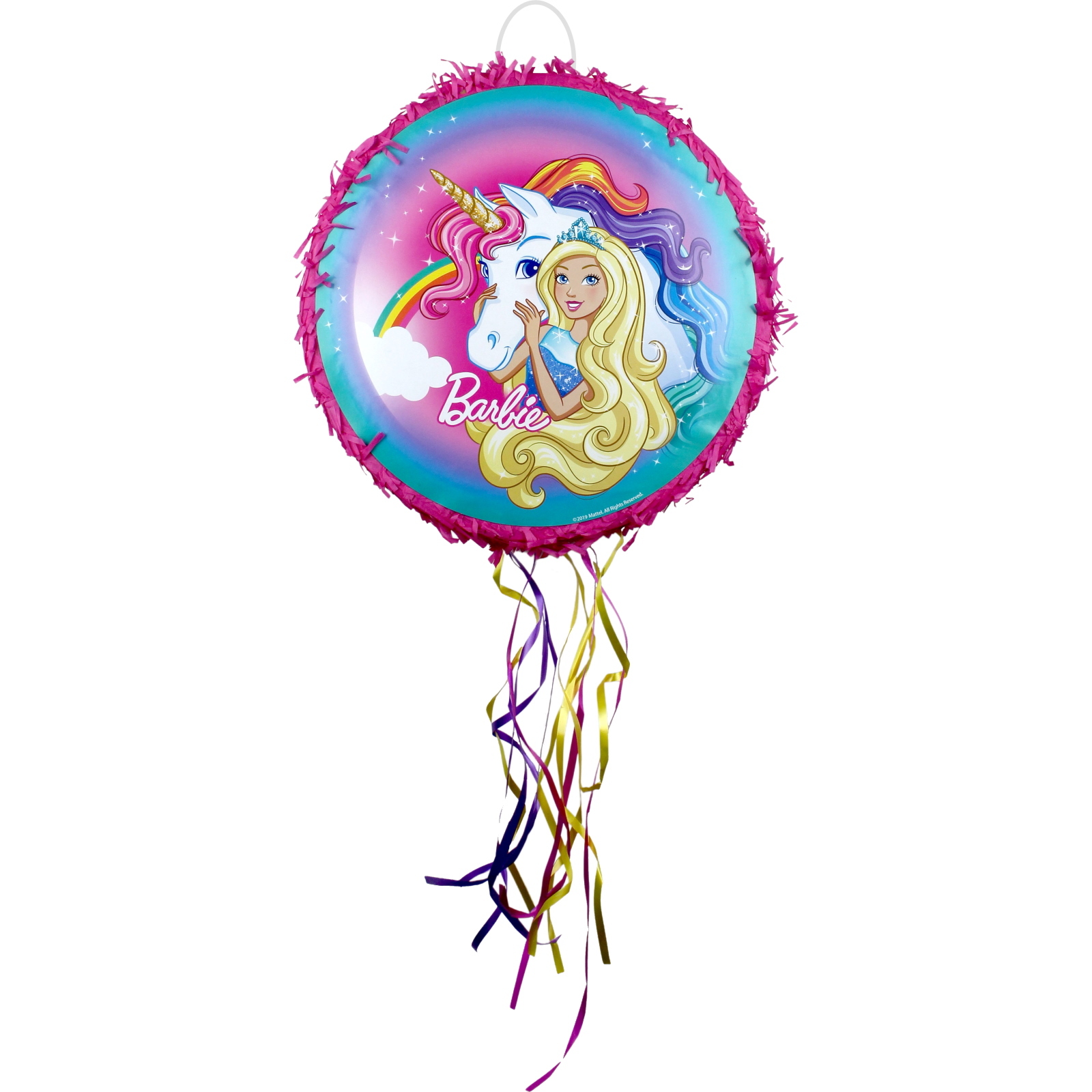 Barbie Dreamtopia Pull String Pinata