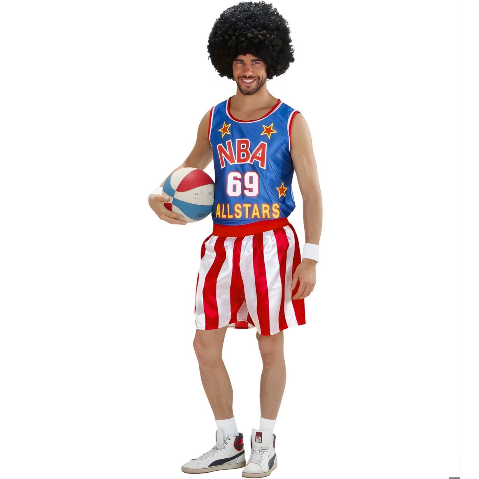 Men's Basketball Player Costume Large