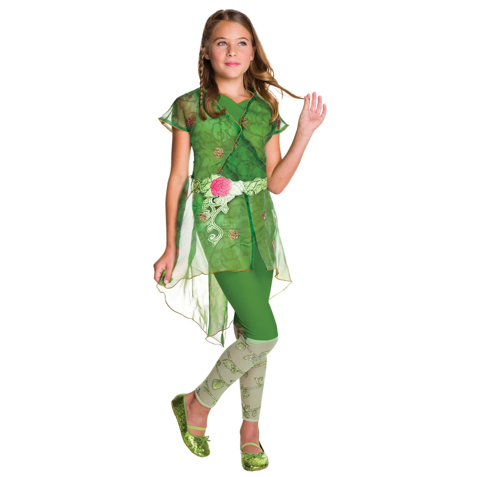 DC Superhero Girls Poison Ivy Deluxe Child Costume