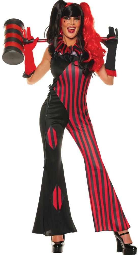 Misfit Harlequin Adult Costume