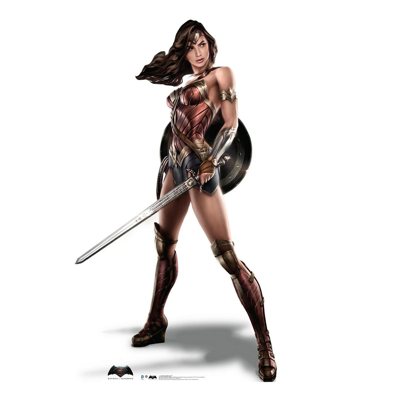 Wonder Woman Stand Up Photo Prop