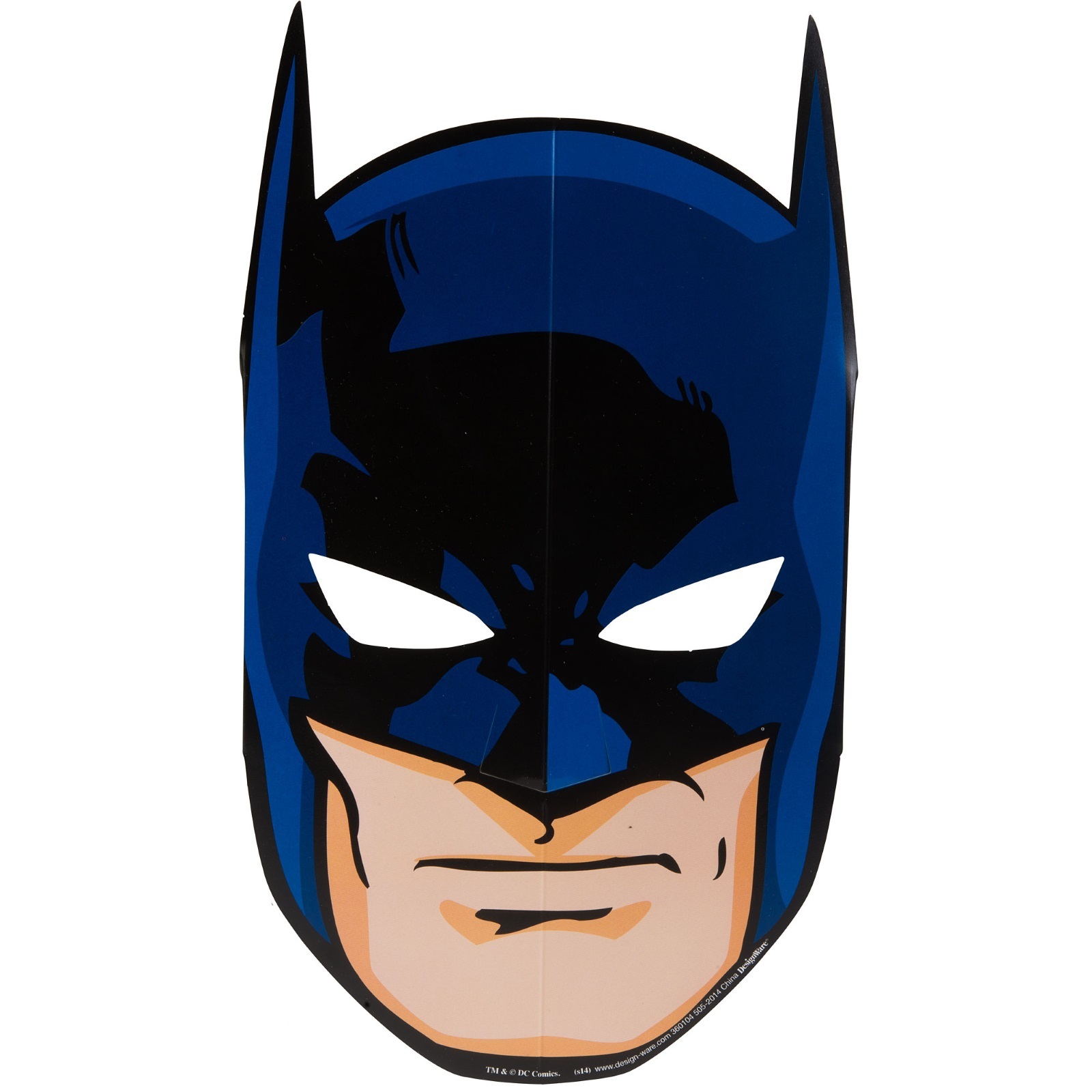 Batman Party Masks (Pack of 8)