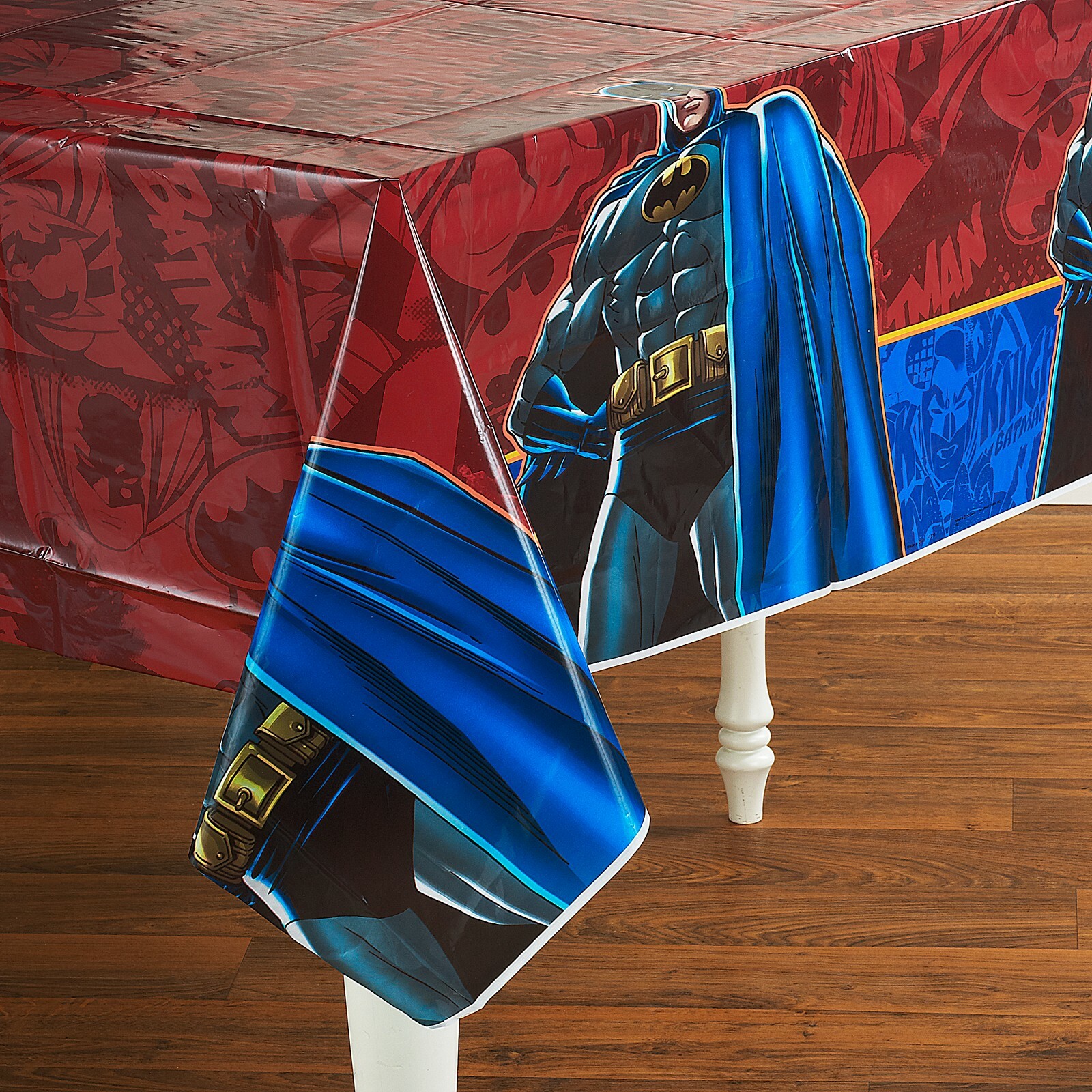 Batman Heroes and Villains Plastic Tablecloth