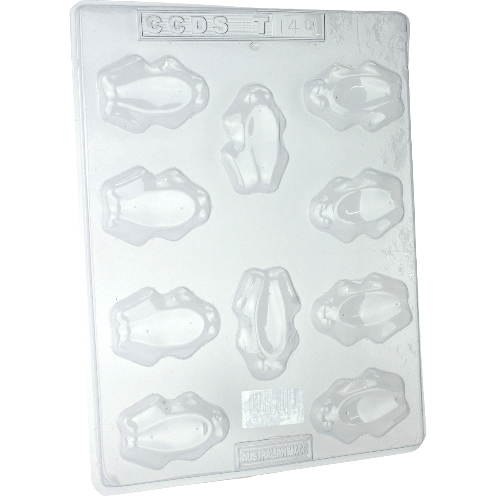 Frog Plastic Chocolate Moulds (1 Sheet)