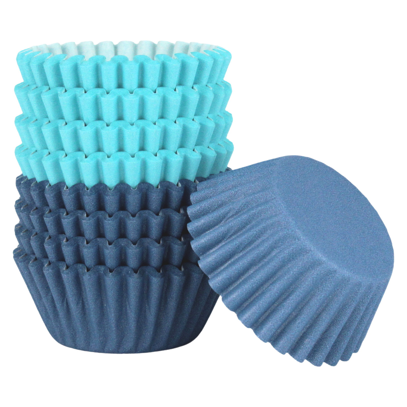 Beautiful Blue Baking Cups 40mm (Pack of 200)