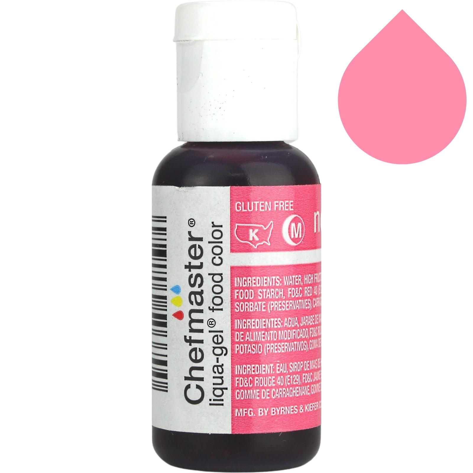 Neon Brite Pink Chefmaster Liqua Gel (20ml) 