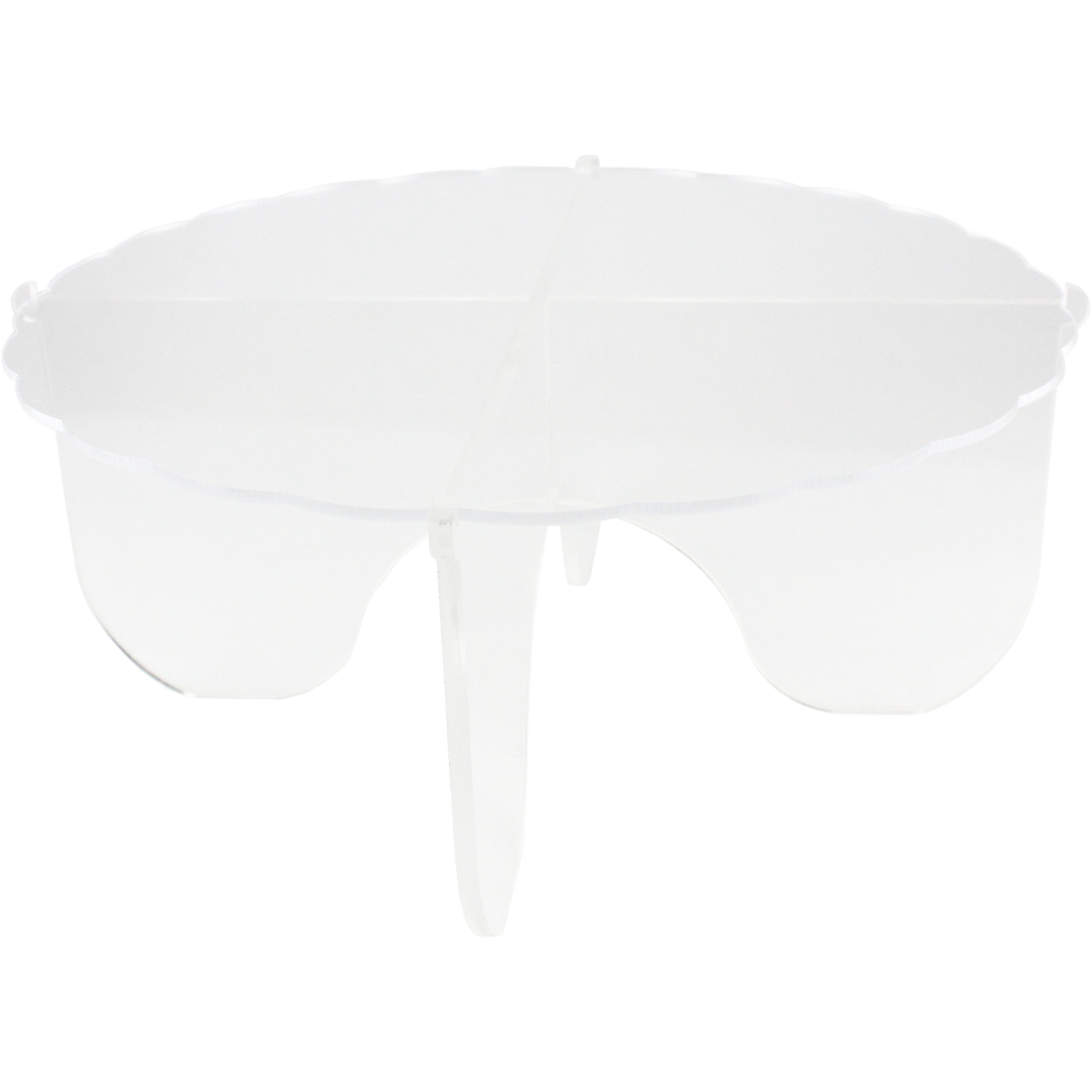 Clear Plateau Gateau Acrylic Cake Stand 27cm