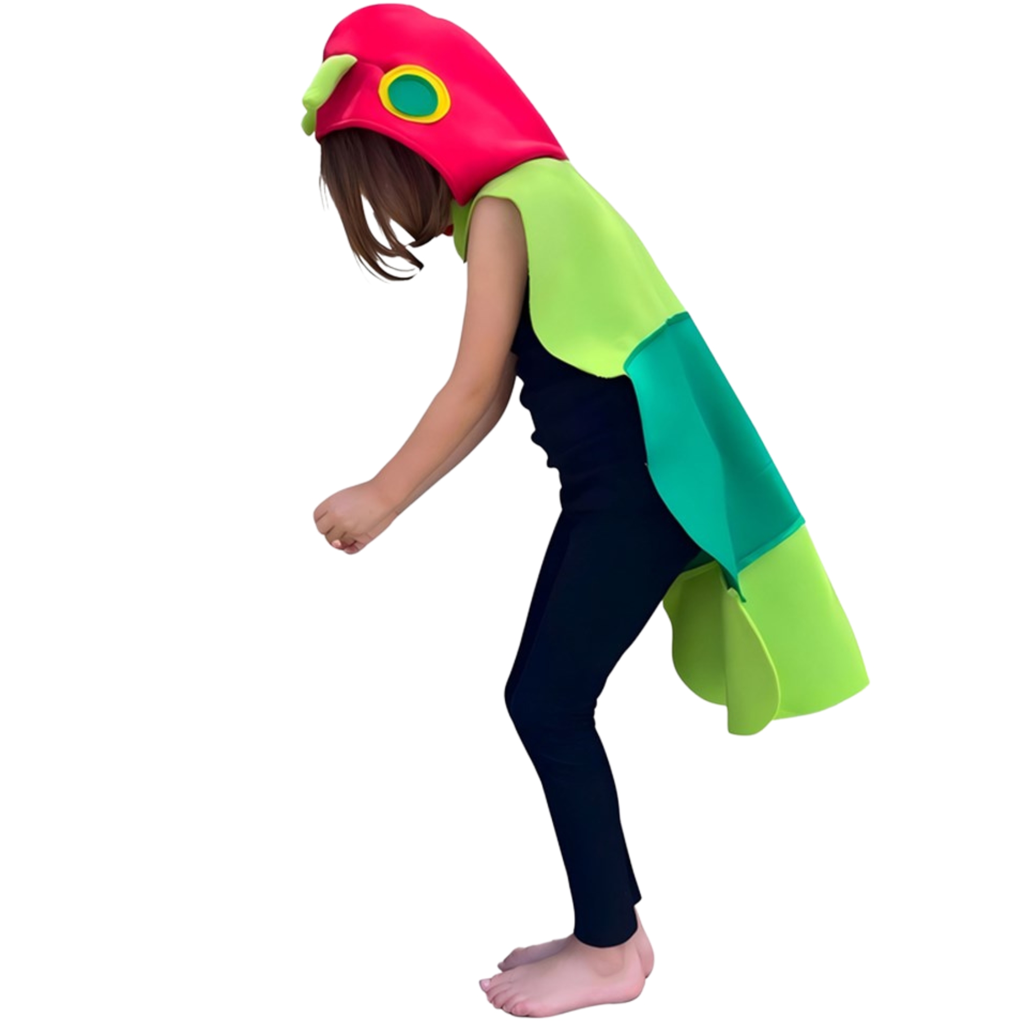 Hungry Caterpillar Kids Hooded Cape