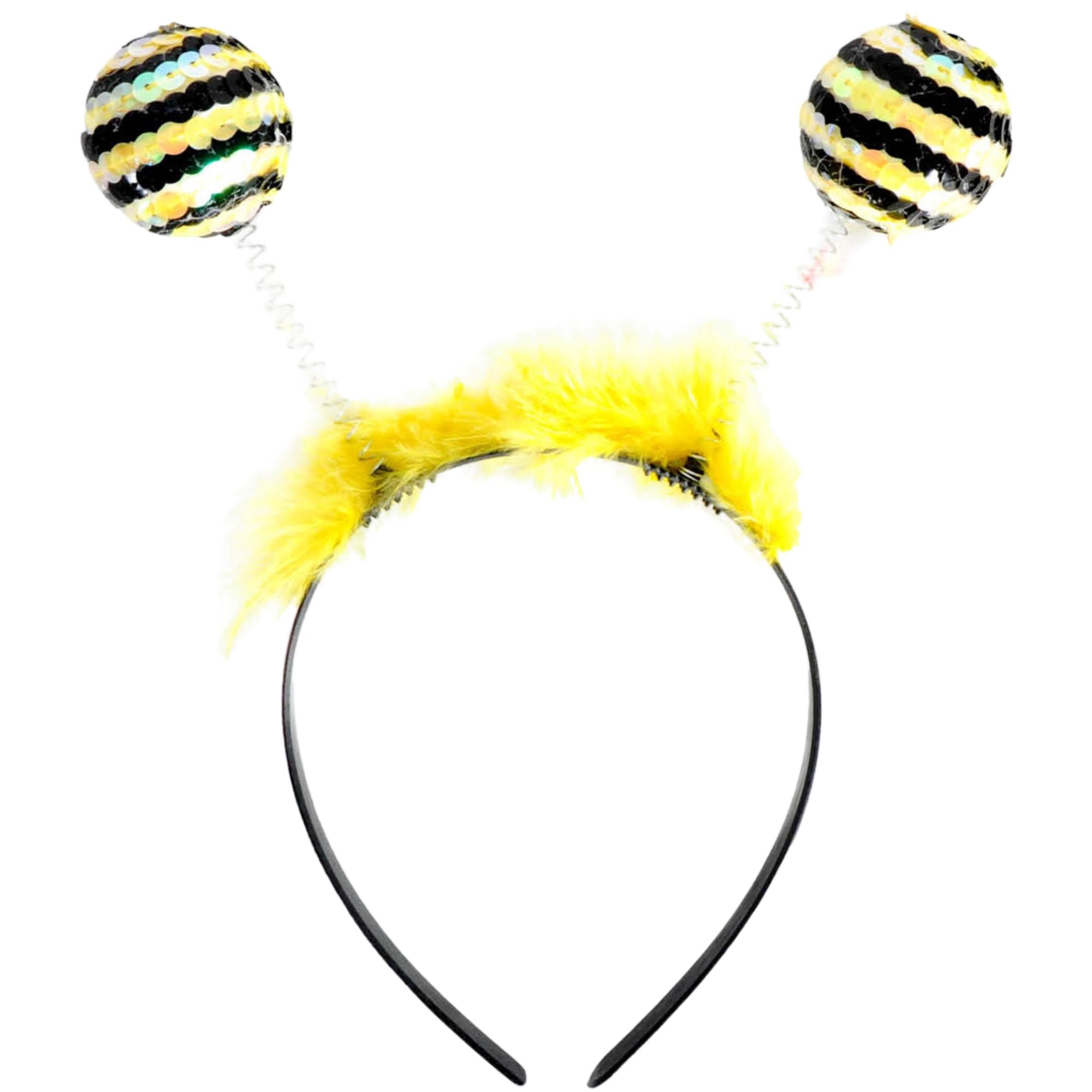 Bumble Bee Sequin Ball Headband 