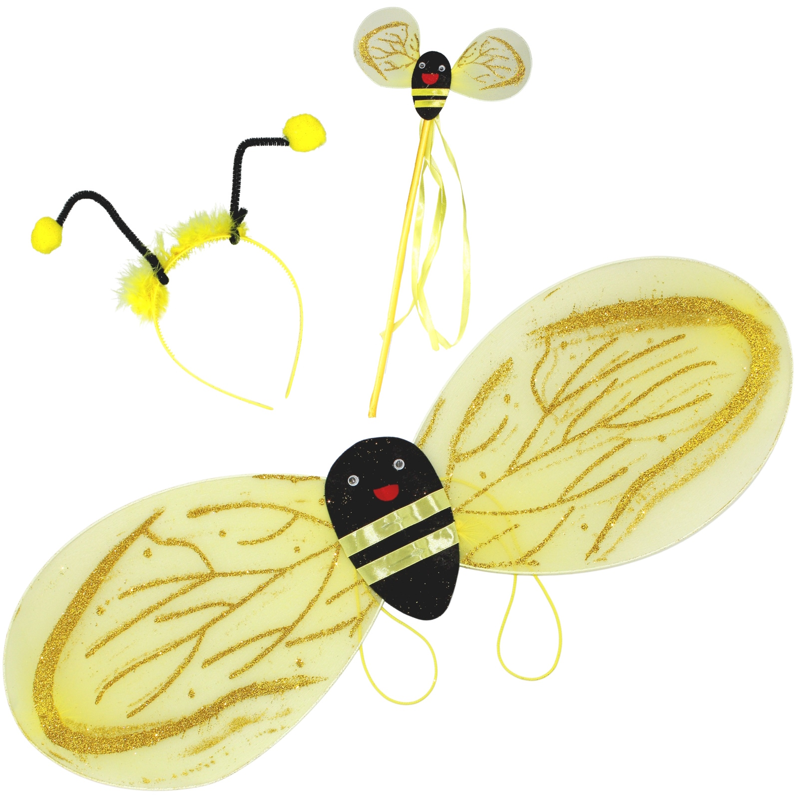 Bumble Bee Wings Costume Set