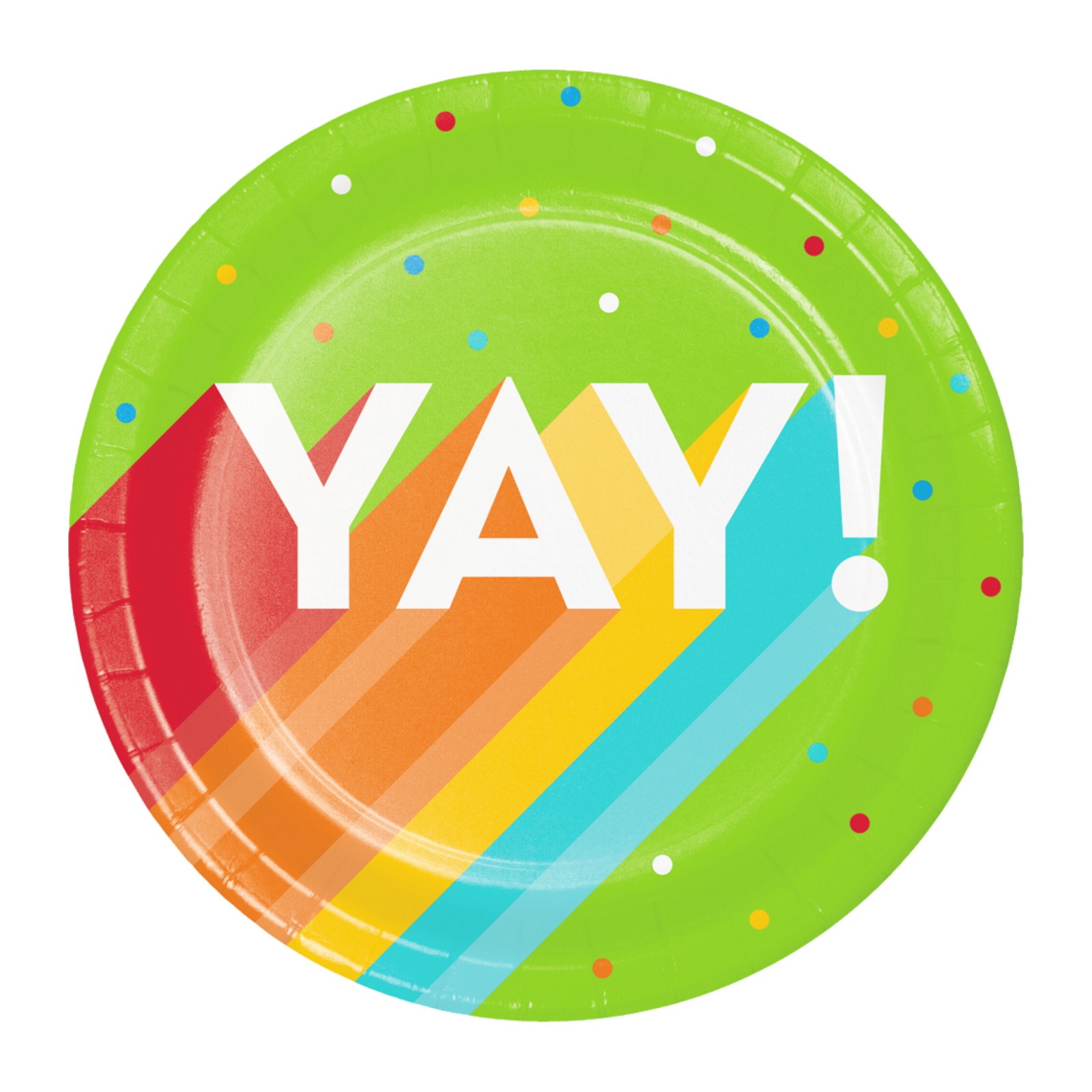 Big Birthday Bash Small Paper Plates (Pack of 8)