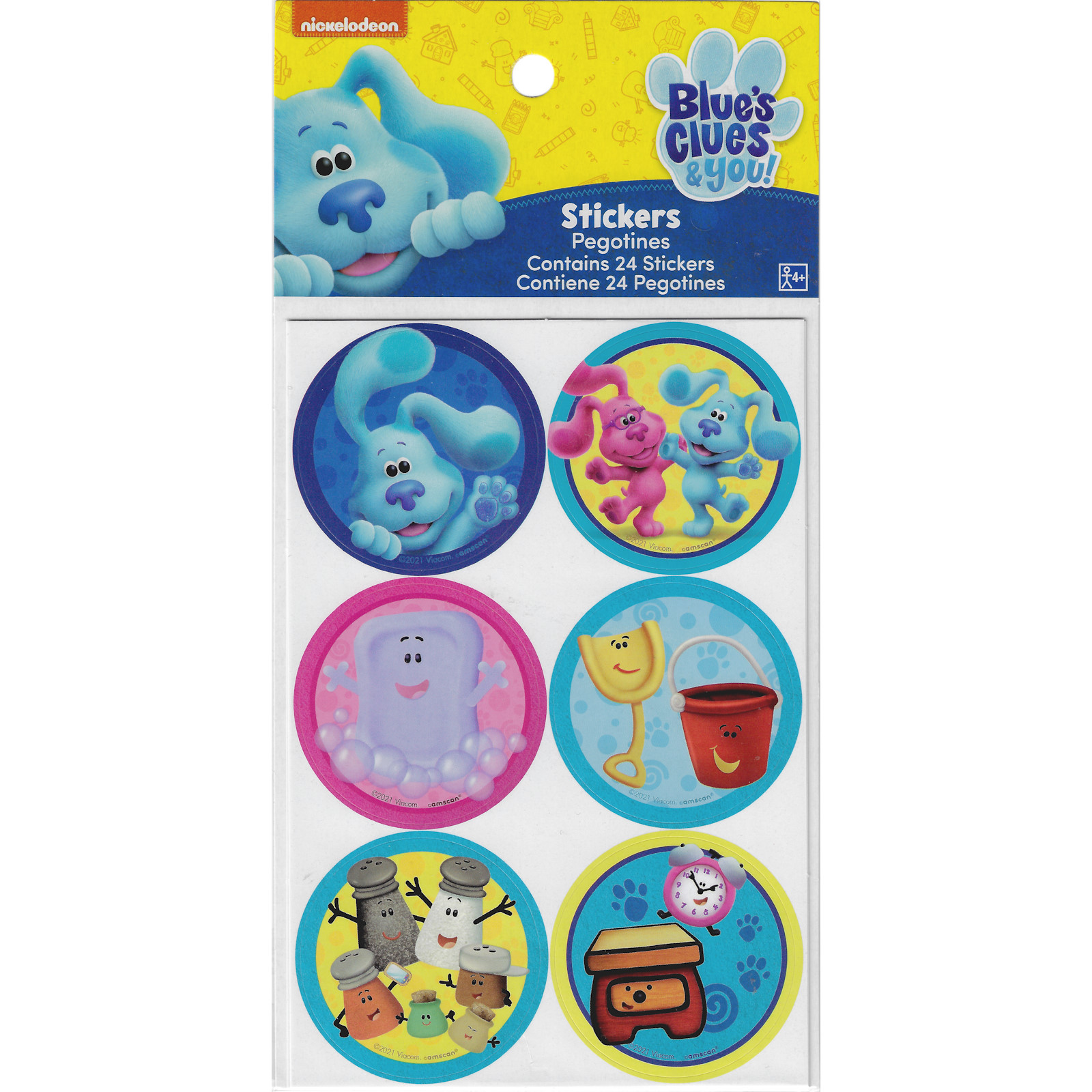Blue's Clues Sticker Sheets (24 Stickers) | Blue's Clues | Character ...