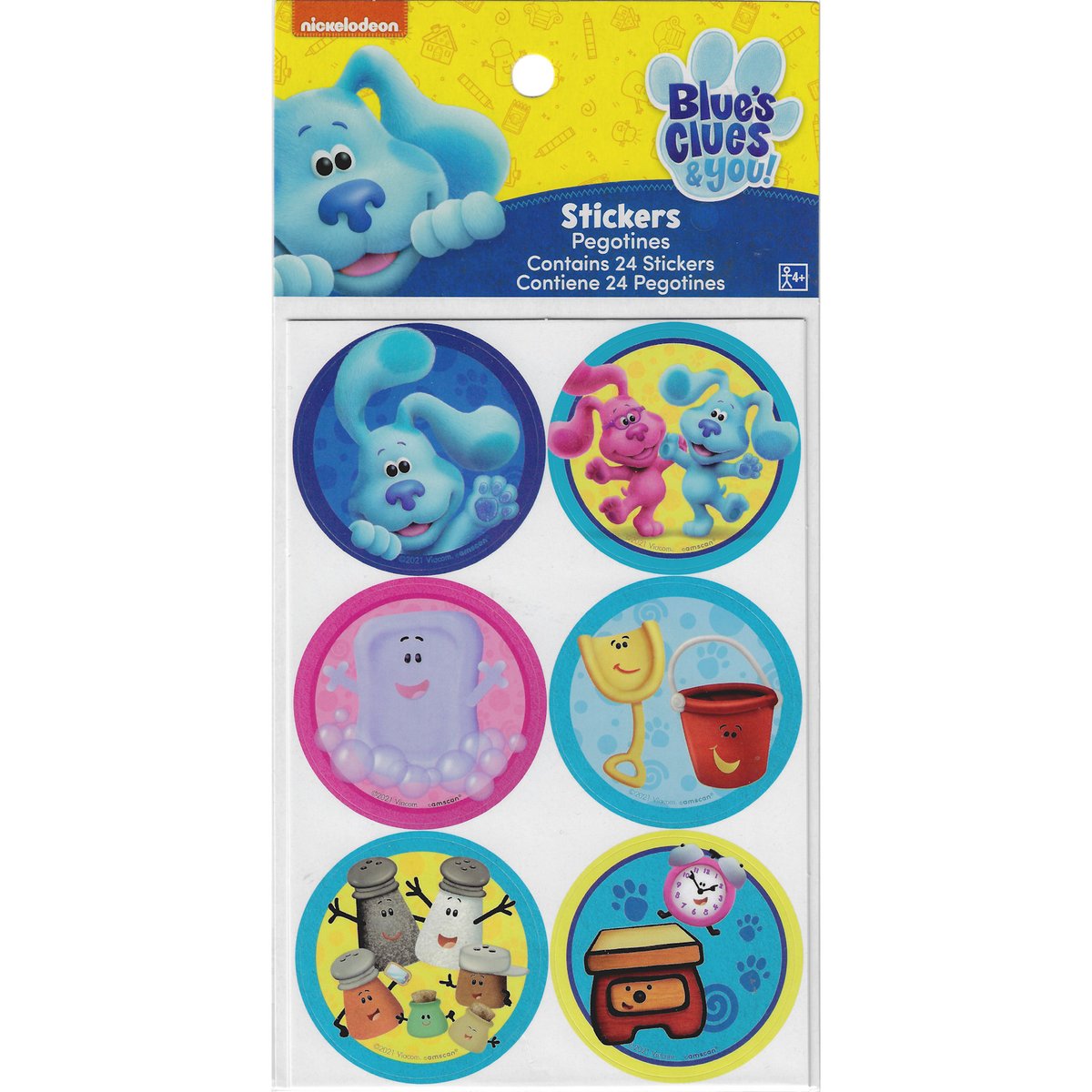 Blue's Clues Sticker Sheets (24 Stickers) | Blue's Clues | Character ...