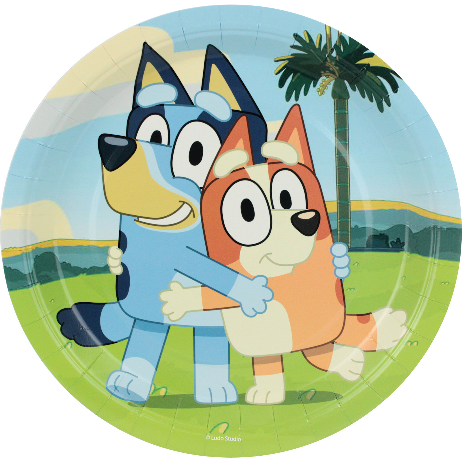 Bluey and Bingo Large Paper Plates (Pack of 8)